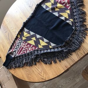 Sleeved Poncho. Never worn